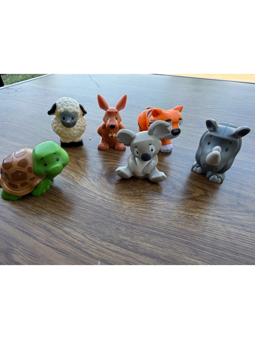 Fisher Price Little People Animal, Zoo, Safari 6 Piece Set